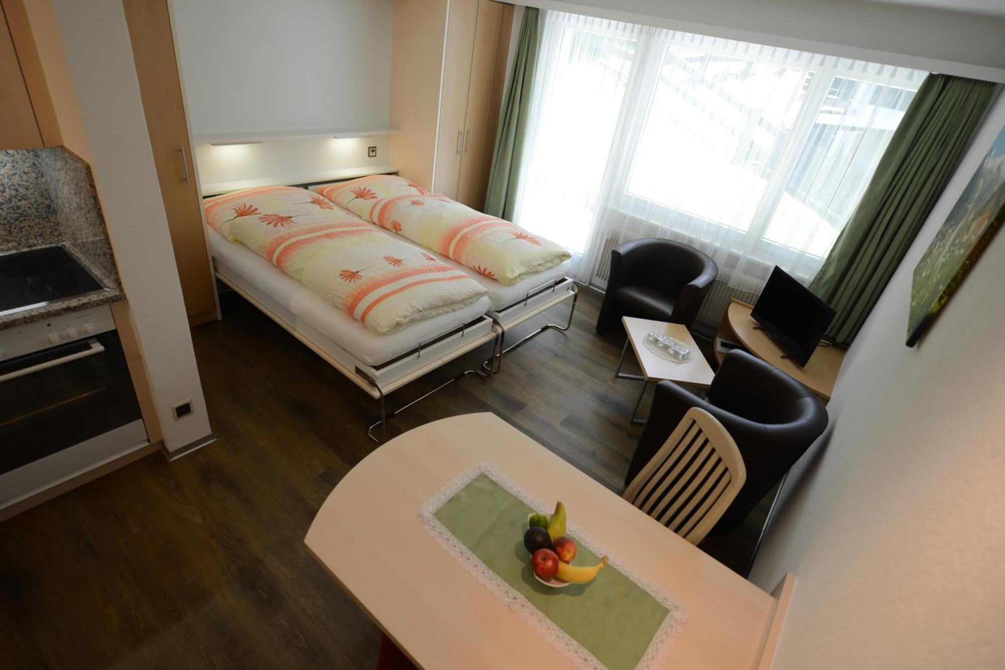 Haus Kandahar Saas Fee Quarto foto