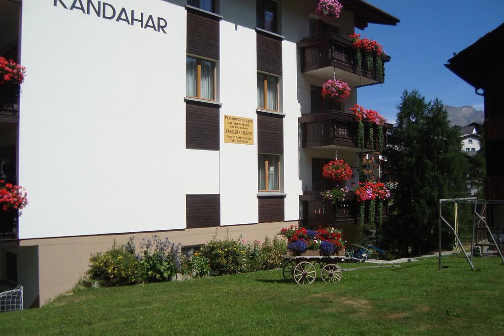 Haus Kandahar Saas Fee Exterior foto