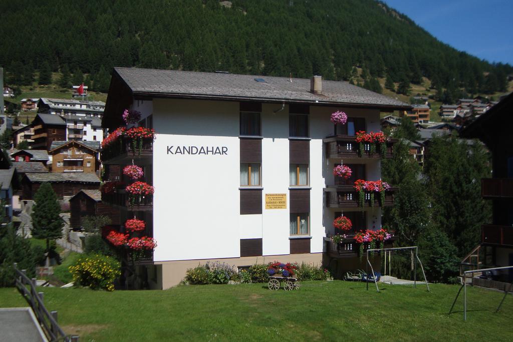 Haus Kandahar Saas Fee Exterior foto