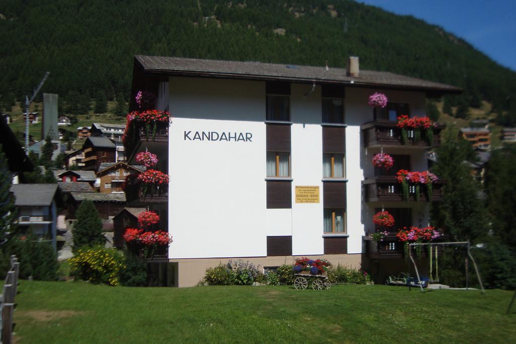 Haus Kandahar Saas Fee Exterior foto